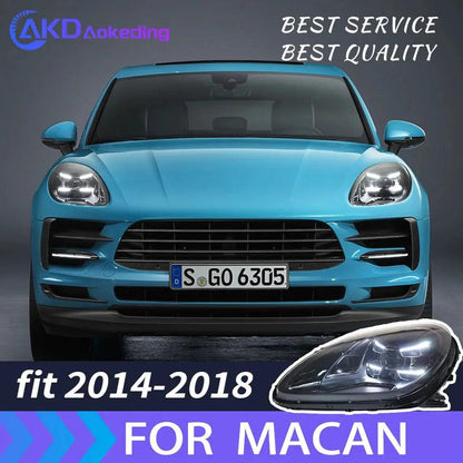 Car Styling Headlights for Macan LED Headlight 2014-2018 Head Lamp DRL H7 Signal Projector Lens Automotive Accessories - Auto Part Pro Switzerland