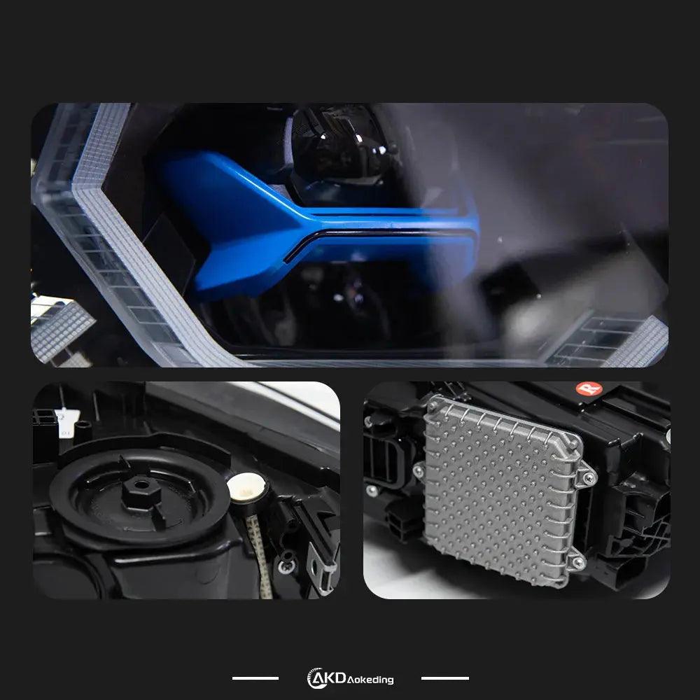 AKD Head Lamp for BMW F30 F35 LED Headlight 2013-2019 Headlights 320i 325i DRL Turn Signal High Beam Angel Eye Projector Lens - Auto Part Pro Switzerland