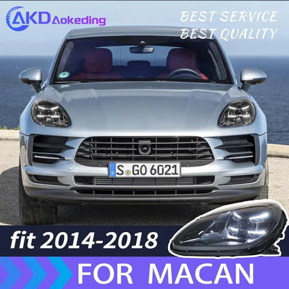 Car Styling Headlights for Macan LED Headlight 2014-2018 Head Lamp DRL H7 Signal Projector Lens Automotive Accessories - Auto Part Pro Switzerland