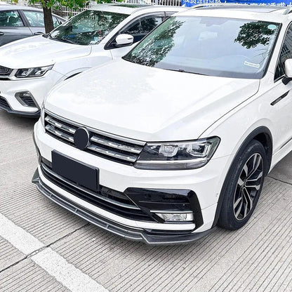 Front Lip Spoiler Front Bumper Shovel Modification Exterior Car Body Kit For Volkswagen Tiguan MK2 Rline 2017-2020 Pre - Auto Part Pro Switzerland