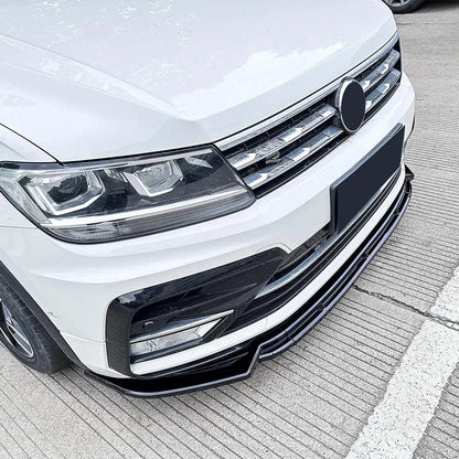 Front Lip Spoiler Front Bumper Shovel Modification Exterior Car Body Kit For Volkswagen Tiguan MK2 Rline 2017-2020 Pre - Auto Part Pro Switzerland