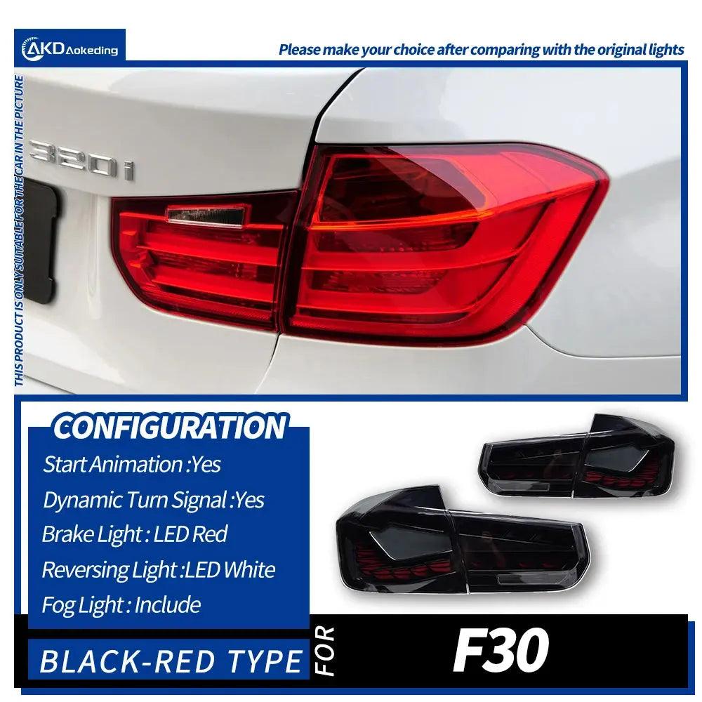Car Styling Accessories for BMW F30 Tail Lights 2013-2018 F80 LED Tail Light Rear Stop Lamp 320i 325i 330i DRL Signal Auto - Auto Part Pro Switzerland