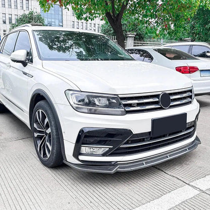 Front Lip Spoiler Front Bumper Shovel Modification Exterior Car Body Kit For Volkswagen Tiguan MK2 Rline 2017-2020 Pre - Auto Part Pro Switzerland