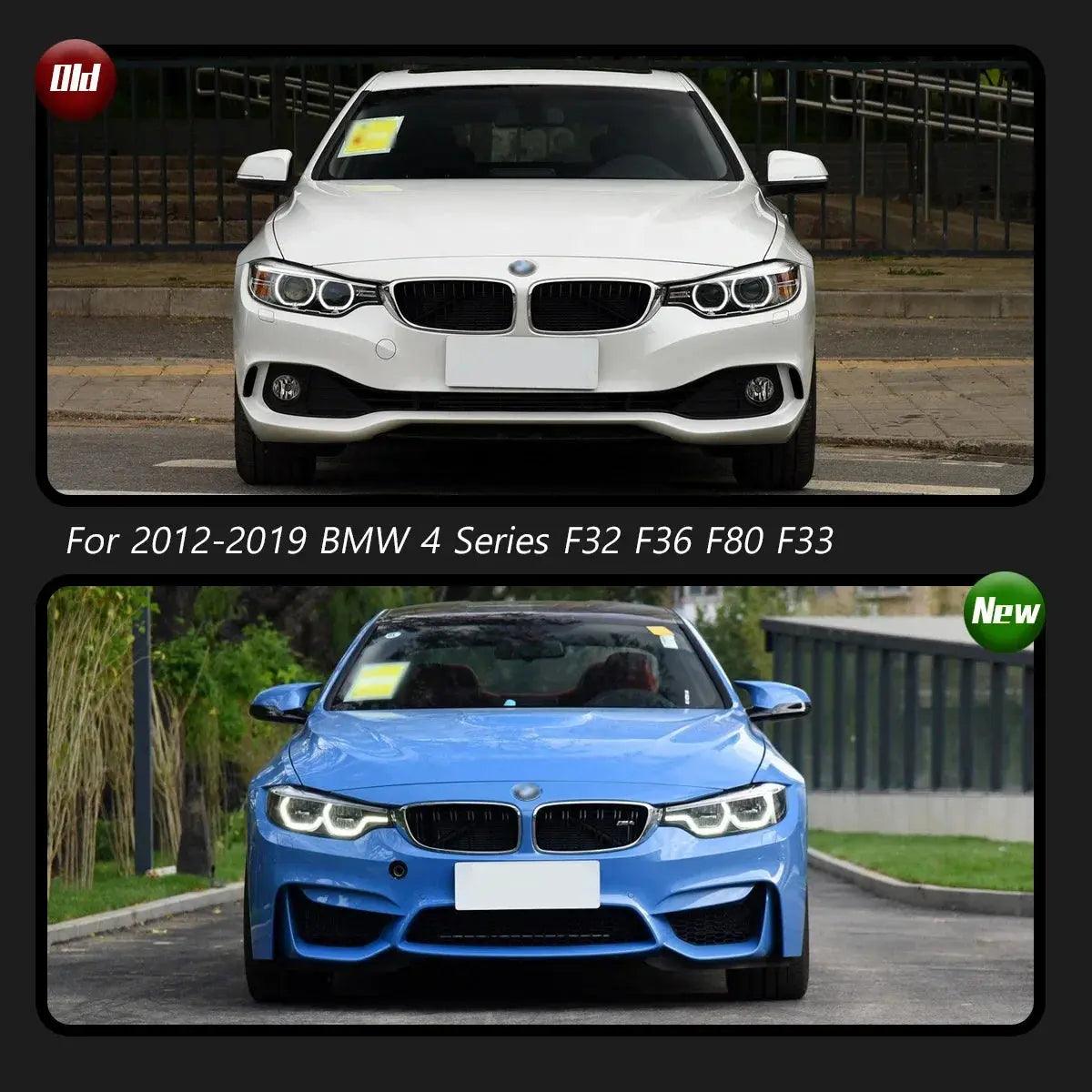 Car Headlamps For BMW 4 Series M4 LED Headlights 2012-2019 F32 F80 F82 Upgrade Modified Dynamic Turn Signal Lamp Car Accessories - Auto Part Pro Switzerland