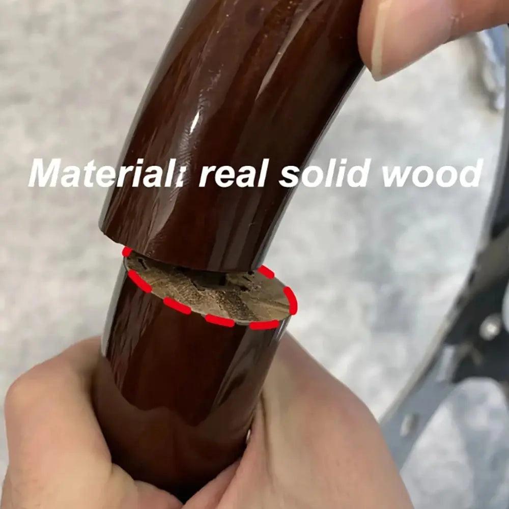 American Black Walnut Solid Wood Log Wind Steering Wheel Retro Volkswagen Porsche Steering Wheel - Auto Part Pro Switzerland