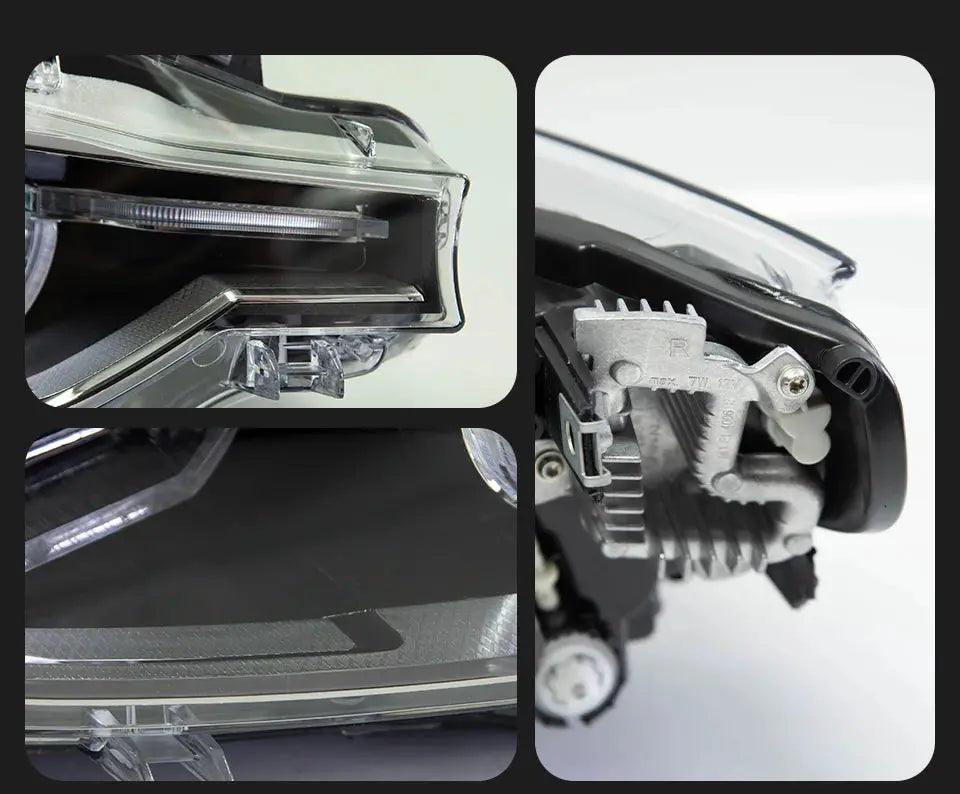 Car Styling Head Lamp for BMW F30 Headlights 2012-2019 F35 LED Headlight 320i 318i 325i DRL Angel Eye Automotive Accessories - Auto Part Pro Switzerland