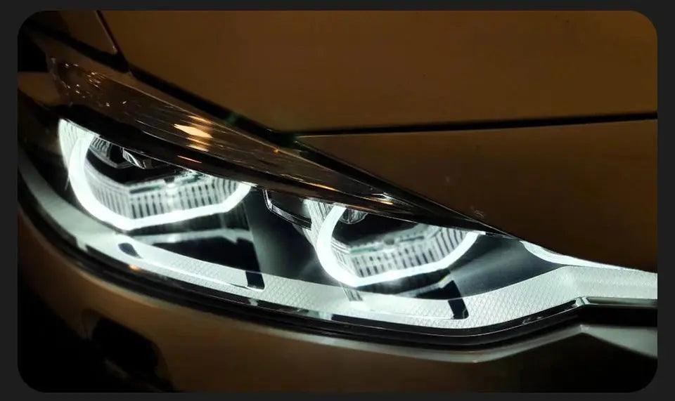Car Styling Head Lamp for BMW F30 Headlights 2012-2019 F35 LED Headlight 320i 318i 325i DRL Angel Eye Automotive Accessories - Auto Part Pro Switzerland